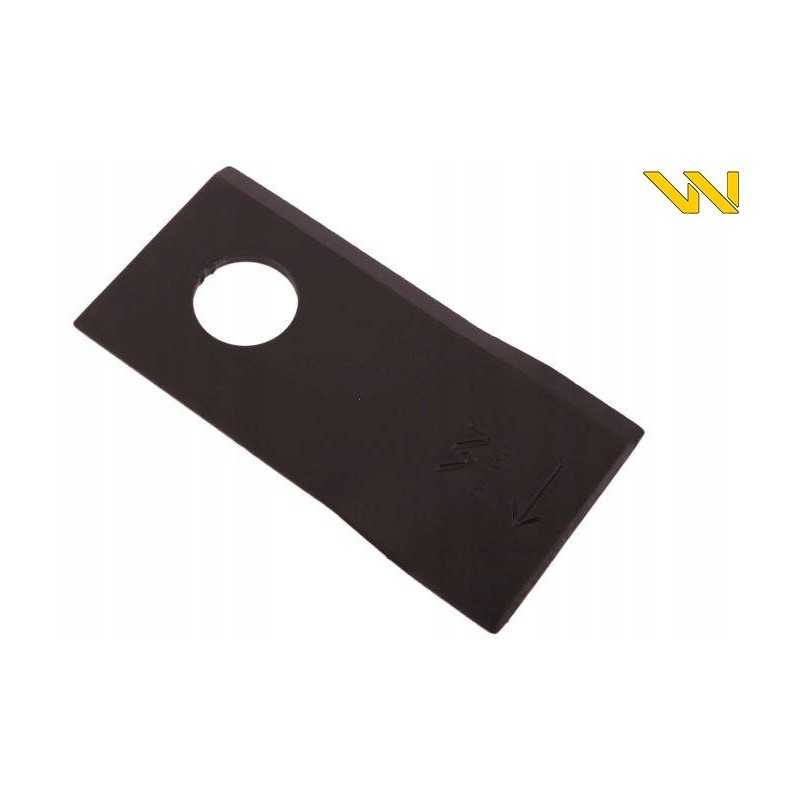 Dešinysis vejapjovės peilis 96x48x3mm skylė 19 naudojimo atvejų