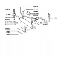 Hidraulinė žarna New Holland Case 5142238