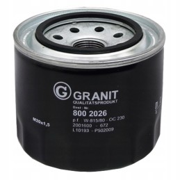 Variklio alyvos filtras 57mm 1bar granitas