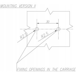 Stačiakampė LED markerinė lempa 12 24v su laidu