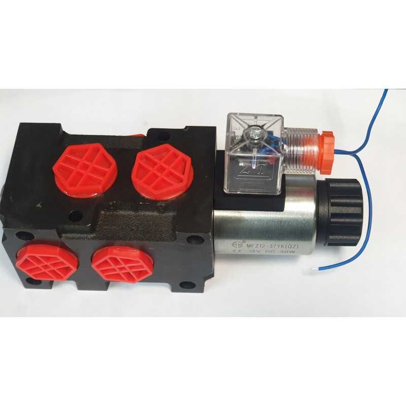 Solenoidinis vožtuvas, 3 sekcijų, vožtuvas 6, 2 krypčių, 60l