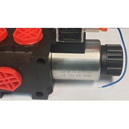 Solenoidinis vožtuvas, 3 sekcijų, vožtuvas 6, 2 krypčių, 60l