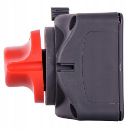 Įžeminimo srovės jungiklis, akumuliatoriaus svirtis, atjungiklis