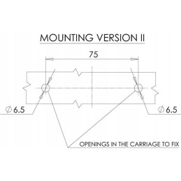 Kairysis gabaritinis žibintas 12 24v LA30002