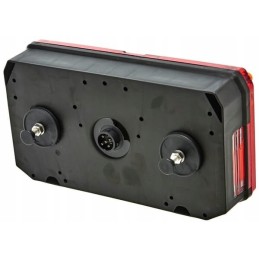 Stačiakampis halogeninis kombinuotas galinis žibintas 12