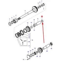 Va132814 tarpinė poveržlė 0 10mm