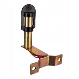 Gaidžio blykstės laikiklis, tvirtinimas priekyje