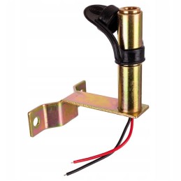 Gaidžio blykstės laikiklis, tvirtinimas priekyje