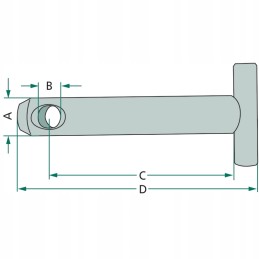 Smeigtukas 19mm 11mm 116mm 134mm granitas