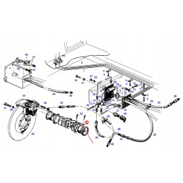 F284100070150 stabdžių trinkelių apsauga