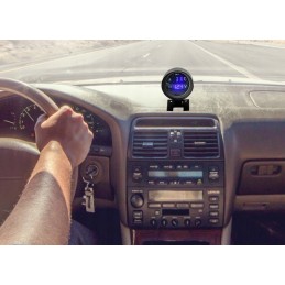 Vandens temperatūros matuoklis automobilio voltmetrui