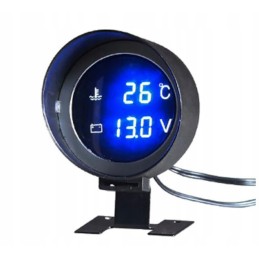 Vandens temperatūros matuoklis automobilio voltmetrui