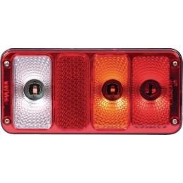 Stačiakampis kombinuotas galinis žibintas, dešinysis, halogeninis 12