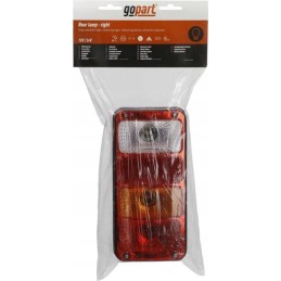 Stačiakampis kombinuotas galinis žibintas, dešinysis, halogeninis 12