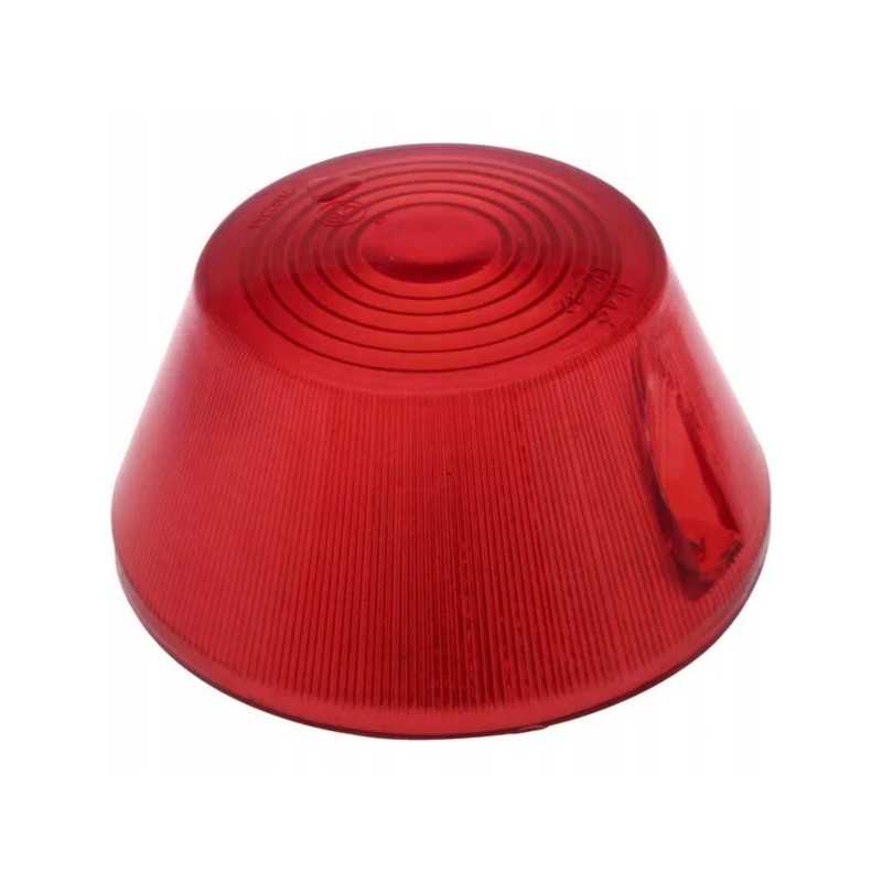 Žemas lempos gaubtas 92 19 raudonos spalvos