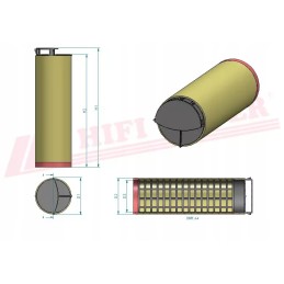 Oro filtro hifi filtras sa 17194