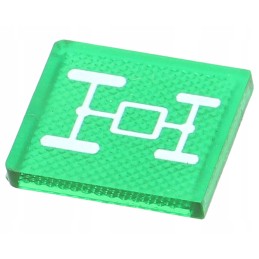 Priekinio pavaros jungiklio korpuso įdėklas