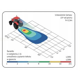 H3 darbo lempa su laikikliu Wesem Lor6 41502 84x97