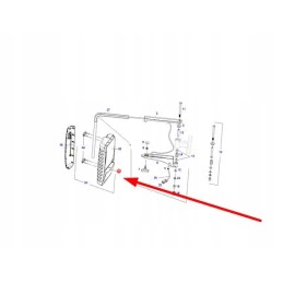 F931812153020 veidrodžio stiklas