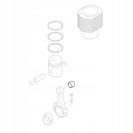 Hatz 03753000 stūmoklio kaiščio rankovė lm serija