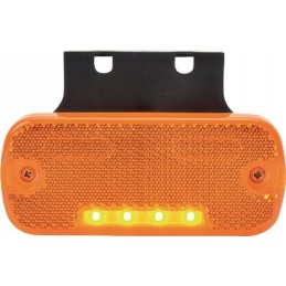 Stačiakampė LED markerinė lempa 12 24v su laidu