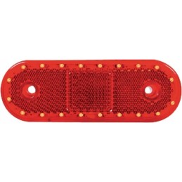 Stačiakampė LED markerinė lempa 12 24v su laidu