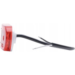 Stačiakampė LED markerinė lempa 12 24v su laidu