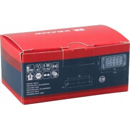 Stačiakampis LED galinis žibintas 12 24v 5 kontaktų