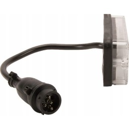 Stačiakampis LED galinis žibintas 12 24v 5 kontaktų