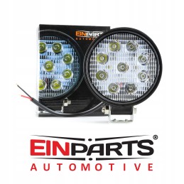 Darbinė lempa 27w, apvali 30 laipsnių