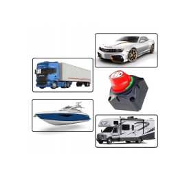 Įžeminimo srovės jungiklis, akumuliatoriaus svirtis 12 48v 1250a