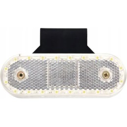 Stačiakampė LED markerinė lempa 12 24v su laidu