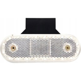 Stačiakampė LED markerinė lempa 12 24v su laidu