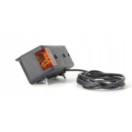 LED indikatorius ir stovėjimo lemputė kairėje, 12 24v