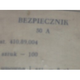 Kaitinimo žvakės trumpiklis saugiklis 50a 12v ursus zts