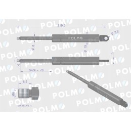 Stogo pavara 7013263m91 tinka Massey Ferguso