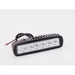 Darbinė prožektorinė lempa 6xled 12 24v taškinė