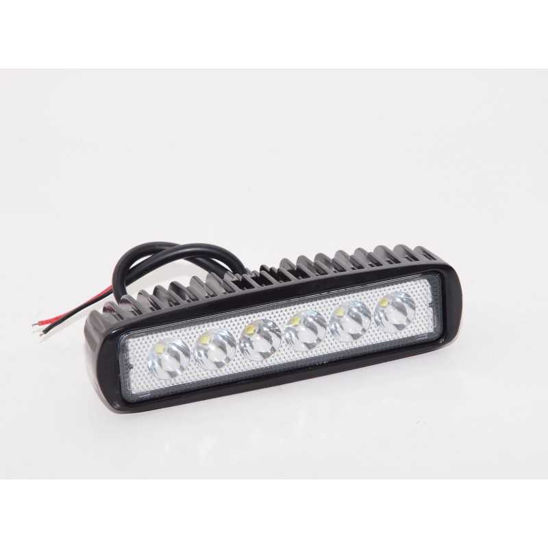 Darbinė prožektorinė lempa 6xled 12 24v taškinė