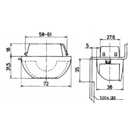 Jokon 134 valstybinio numerio lempa