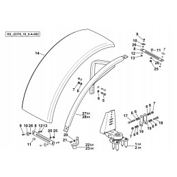Jungas, sparno ribotuvas, Deutzfahr 0 012 3218 2