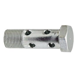 Dvipusis tuščiaviduris varžtas su kilpa m10x1 30 mm