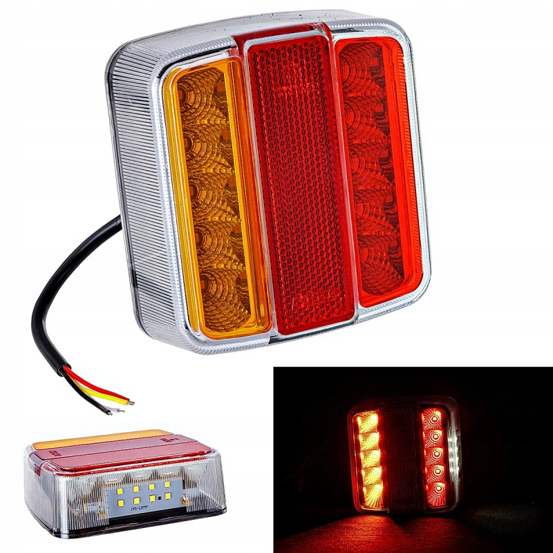LED kompleksinis priekabos galinis žibintas 12v