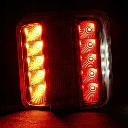 LED kompleksinis priekabos galinis žibintas 12v