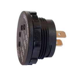 12v ir 24v akumuliatoriaus įkrovos lygio indikatorius