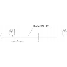 LED valstybinio numerio apšvietimas