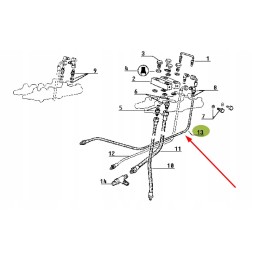 7700047095 hidraulinė stabdžių žarnelė