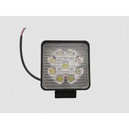 LED darbo lempa halogeninė 27w, fokusuota šviesa agh