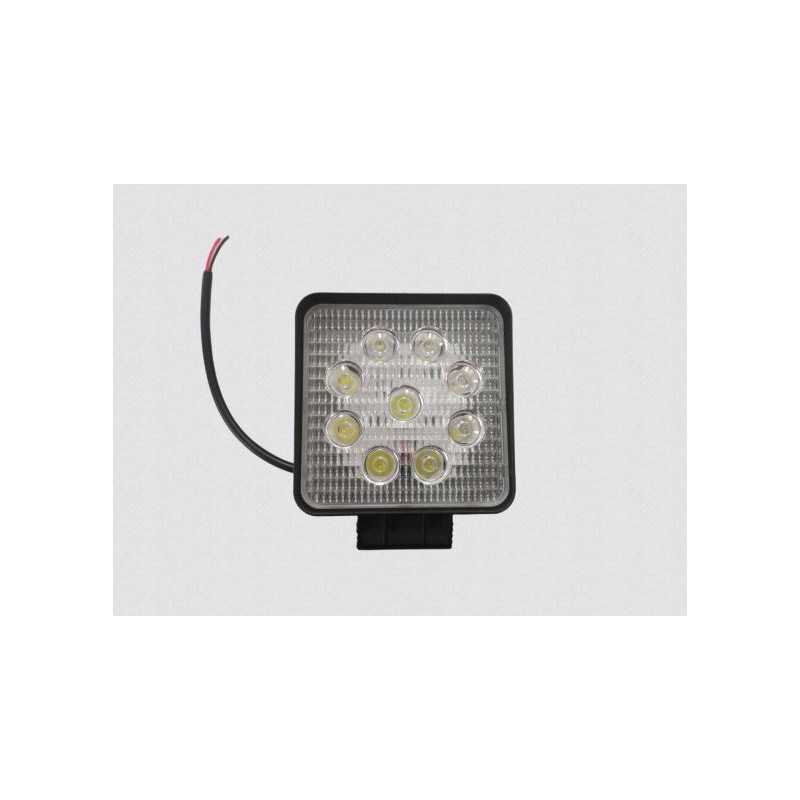 LED darbo lempa halogeninė 27w, fokusuota šviesa agh