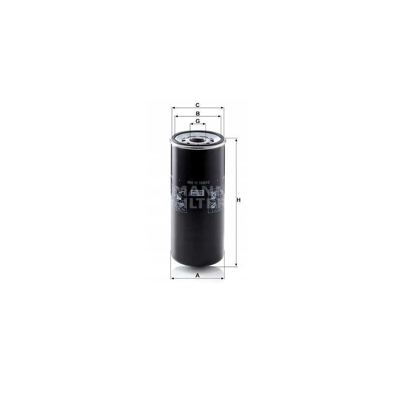 Kuro filtras mann filtras wdk11102 13 wdk1110213