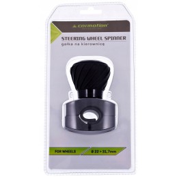 Universali vairo rankenėlė su rutuliniais guoliais, juoda